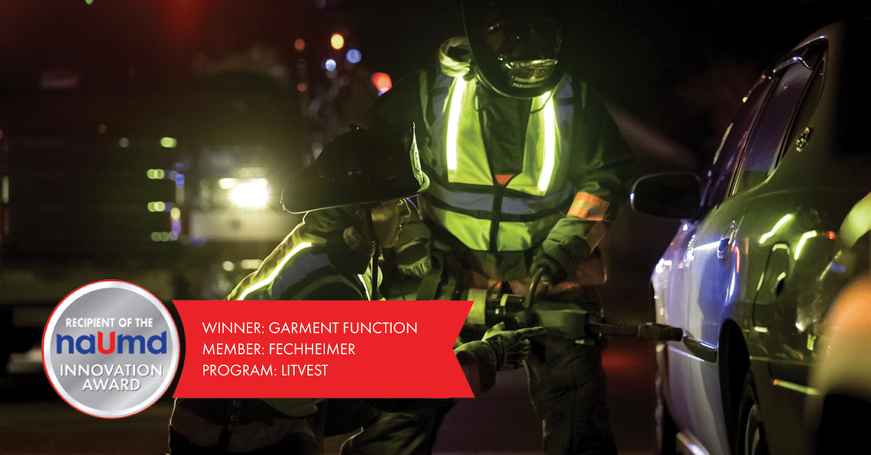 Flying Cross Lit Safety Vest Wins NAUMD Award